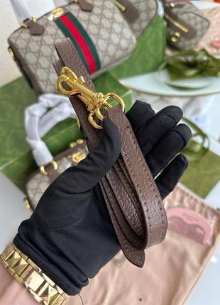 Мини сумка gucci с ручкой ophidia gg3 фото