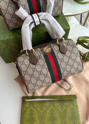 Мини сумка gucci с ручкой ophidia gg10 фото