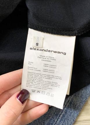 Подовжена футболка оверсайз alexander wang8 фото