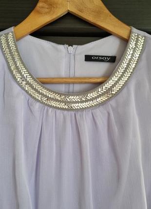 Коктейльна сукня orsay світло бузкового кольору3 фото