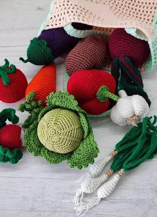 Набор овощей в сумке шопере