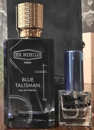 Blue talisman ex nihilo ( распив)3 фото