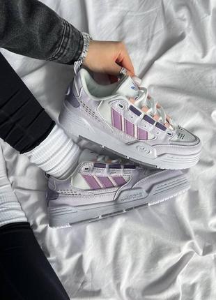 Женские кроссовки adidas wmns adi2000'silver violet'3 фото