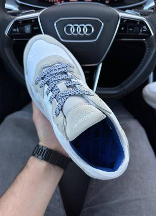 Мужские кроссовки adidas nite jogger white2 фото