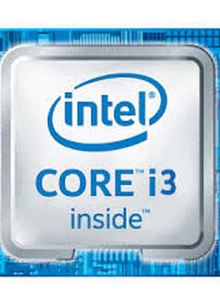 Наклейка intel core i3 6-го покоління blue