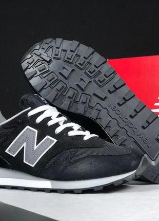 Чоловічі  кросівки new balance 1300 чорні з сірим4 фото