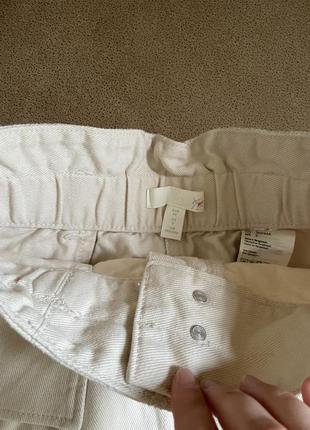 Стильная джинсовая юбка карго с карманами от hm8 фото