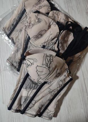 Стильный корсет-топ бюстье из нежной сетки тренд сезона 🫶🥰🔥