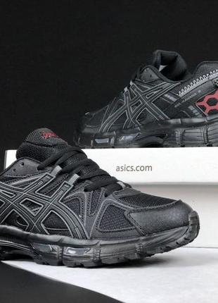 Женские кроссовки asics gel kahana 8 черные2 фото