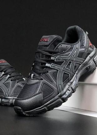 Женские кроссовки asics gel kahana 8 черные