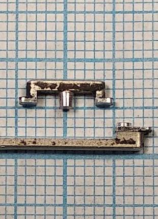 Кнопки пластикові assistant as-5412 max ввімкнення і гучності срібні б/в.