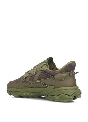 Кросівки adidas ozweego olive оригінал (розміри та кольори)3 фото