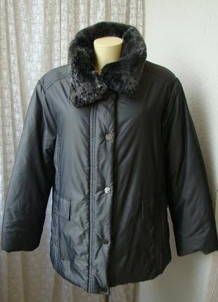 Куртка теплая осень зима bexley's р.54 72583 фото