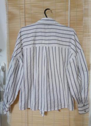 Хлопковая рубашка жатка