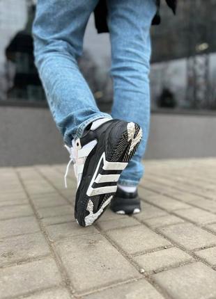 Чоловічі кросівки adidas niteball black/white6 фото