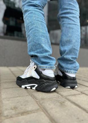 Чоловічі кросівки adidas niteball black/white5 фото