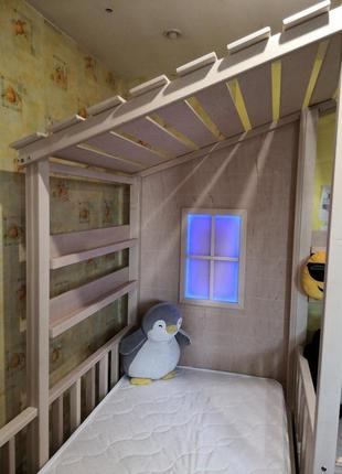 Кровать домик, дитяче ліжко, ліжко будиночок, детская кровать4 фото
