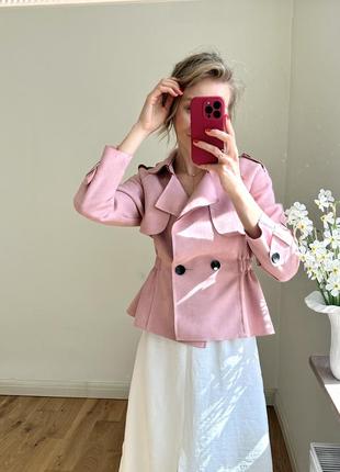 Розовый пиджак жакет куртка9 фото