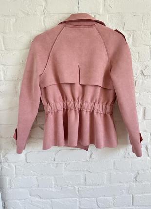 Розовый пиджак жакет куртка10 фото