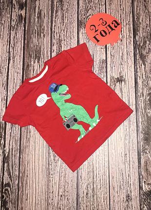 Фирменная футболка rebel для мальчика 2-3 года, 92-98 см