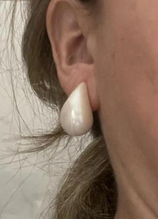 Мода этого лета! жемчужные серьги под ретро 60-х