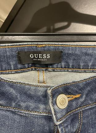 Джинси жіночі з рваностями guess оригінал4 фото