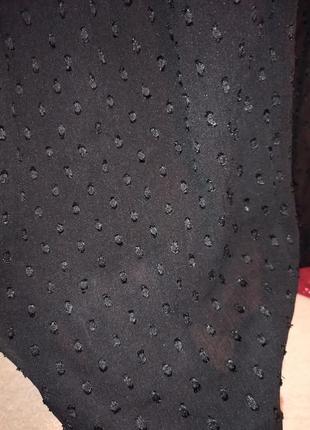 Чорна ошатна блуза з бісером від бренда new look3 фото