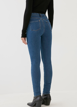 Джинси з високою посадкою на талії. skinny fit & denim2 фото