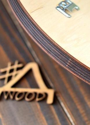 Нічник з дерева під замовлення з вашим текстом