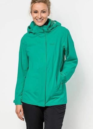 Jack wolfskin highland women texapore outdoor трекінгова туристична мембранна спортивна куртка вітровка водонепроникна вітронепродувна l xl xxl