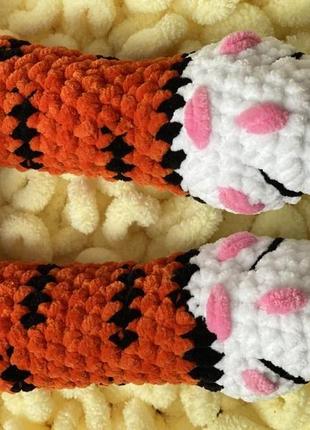 Пижамница тигр (хранитель пижам), игрушка для сна.4 фото