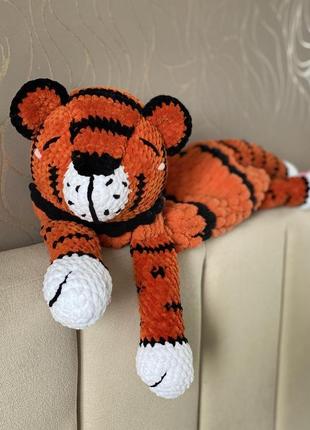 Пижамница тигр (хранитель пижам), игрушка для сна.8 фото