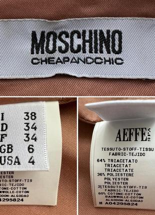 Продам платье moschino cheap and chic в идеальном состоянии. оригинал.7 фото