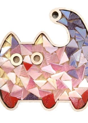 Набір для творчості мозаїка "світлий кіт б колка"