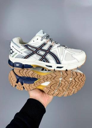 Мужские кроссовки асикс гель канаха 8 / asics gel-kahana 8  dark beige8 фото