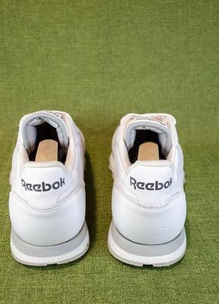 Reebok classic leather кожаные кроссовки оригинал! размер 44 29 см6 фото