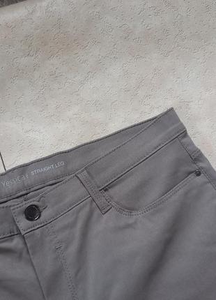 Утягивающие брендовые штаны брюки скинни с высокой талией на высокий рост yessica, 16 размер.6 фото