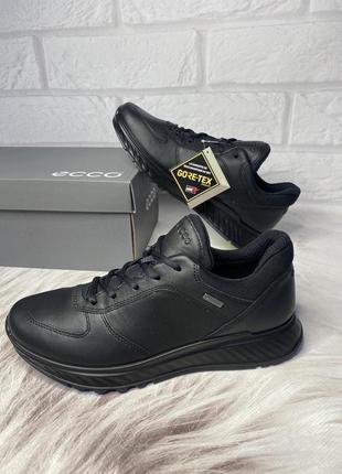 Чоловічі, шкіряні кросівки ecco exostride з gore-tex, zm4720, 83530401001, оригінал - 40р, 41р, 42р, 43р, 45р, 46р