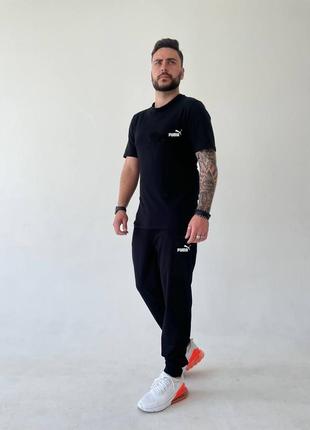Мужской костюм футболка-брюки спортивные puma2 фото