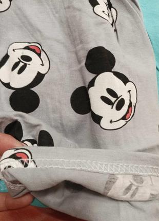 Детский набор футболка и шорты с принтом микки мауса