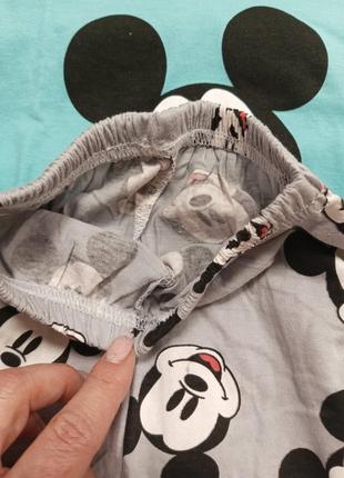 Детский набор футболка и шорты с принтом микки мауса