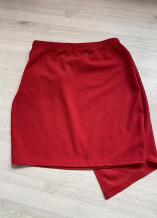 Актуальная юбка мини, с пряжкой, стильная, модная, яркая, трендовая5 фото