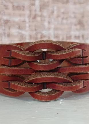 Кожаный браслет 'кельтика'