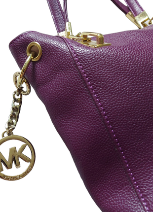 Сумка жіноча / фіолетова сумка / сумка з штучної шкіри / брендова сумка3 фото