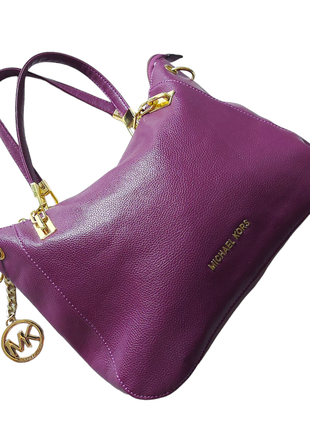 Сумка жіноча / фіолетова сумка / сумка з штучної шкіри / брендова сумка2 фото