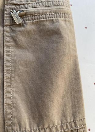 Женские брюки штаны карго размер 36 38 40 хаки бежевые милитари5 фото