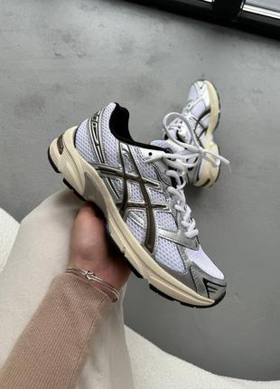 👟 кроссовки asics gel-1130 white/silver/brown/ наложка bs👟