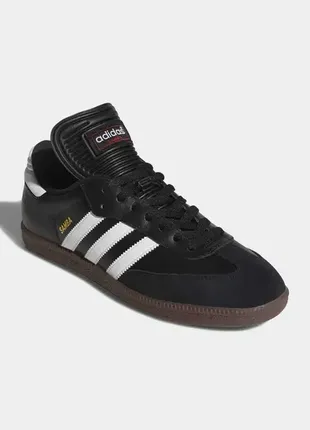 Кросівки adidas samba classic black/white dark gum оригінал