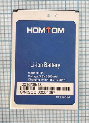 Акумулятор для homtom ht20, original, б/в