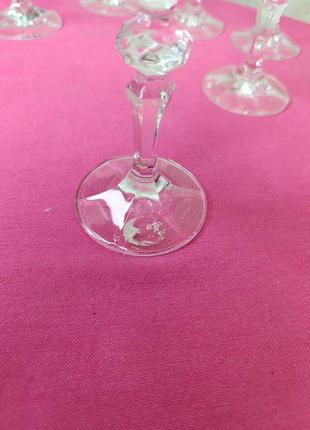 Больше хрустальные бокалы фужеры хрусталь обьем 180 мл ссср советские